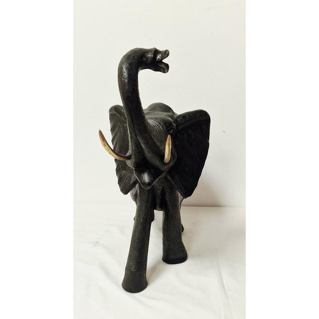 Wood Sculpture Carved in Ebony, Asia, Early 1900s For Sale - Image 6 of 17