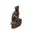 Discover the sublime serenity of this hand-carved Antique Chinese Gilt Wood Guanyin Bodhisattva Statue, captured in the...