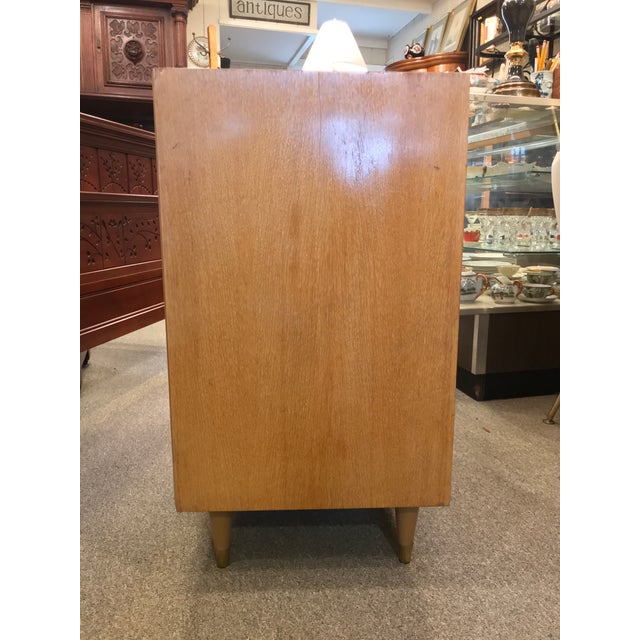1950s Mid Century Modern Lane Furniture Cedar Blonde Mahogany Server
