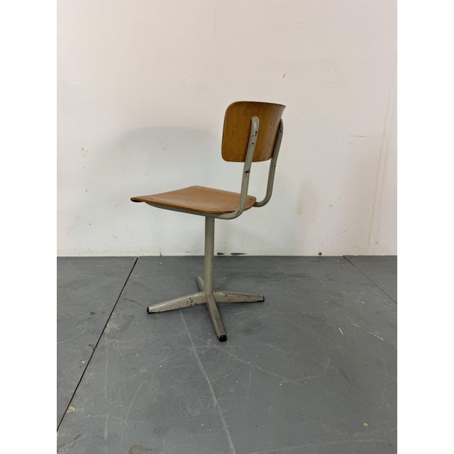 Mid-Century Industrial Desk Chair from Marko, 1950s For Sale - Image 9 of 12