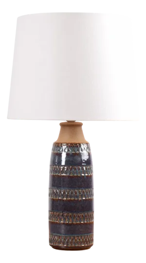 Tall Vintage Danish Table Lamp from Søholm, 1960s