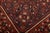 Hamedan Runner 3’8” X 9’10” Blue Wool Vintage Tribal Hand-Knotted Rug For Sale - Image 4 of 13