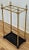 Early 20th Century Antique Early 20th CBrass and Cast Iron Umbrella Stand For Sale - Image 5 of 8