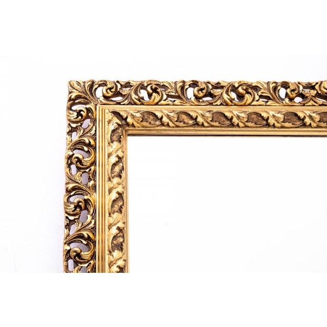 Vintage Openwork Frame Mirror For Sale - Image 3 of 5