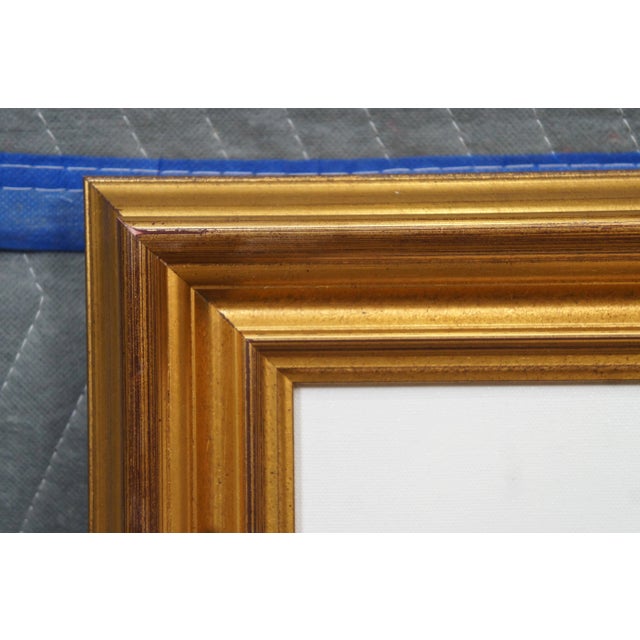 Textile Michael McGovern Grounded Boats Beach Landscape Oil Painting on Canvas For Sale - Image 7 of 12