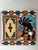 Wood Vintage Earthtones Trademarked Set of 2 "KoKopelli" Southwestern Ceramic Tile Art Coasters For Sale - Image 7 of 9