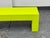 Green Lella & Massimo Vignelli for Heller Vignelli Bench, Outdoor For Sale - Image 8 of 12