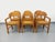 Six vintage Scandinavian armchairs from the 1970s, attributed to the Danish designer Rainer Daumiller, made of pine, in...