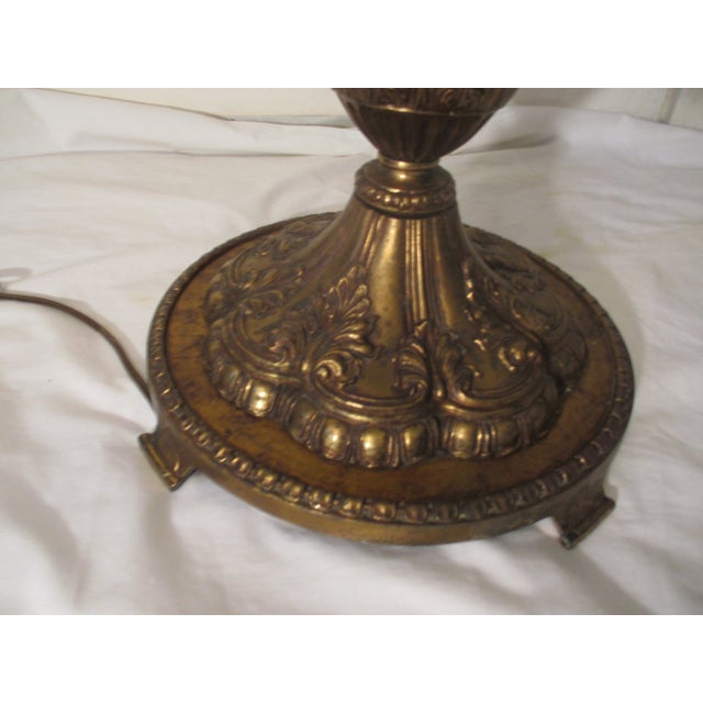 1950s Hollywood Regency Urn Base Table Floor Lamp For Sale In Columbia, SC - Image 6 of 12