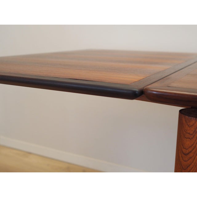 Vintage Danish Rosewood Table, 1970s For Sale - Image 12 of 18