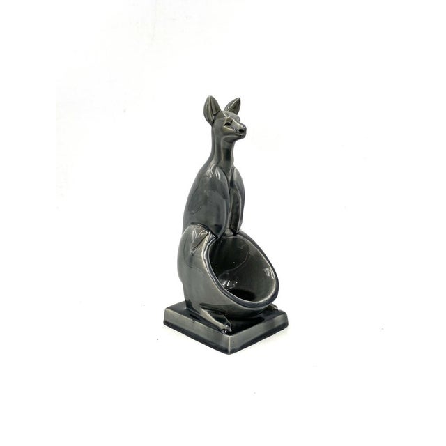 Art Deco Kangaroo Ceramic Vide Poche, 1940s For Sale - Image 16 of 18