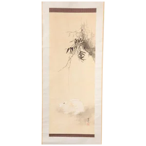 Japanese Hanging Scroll, Late 19th Century