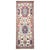Afghan Sultanabad Wool 3x7 Blue, Ivory & Rust Handmade Area Rug #1143663 For Sale