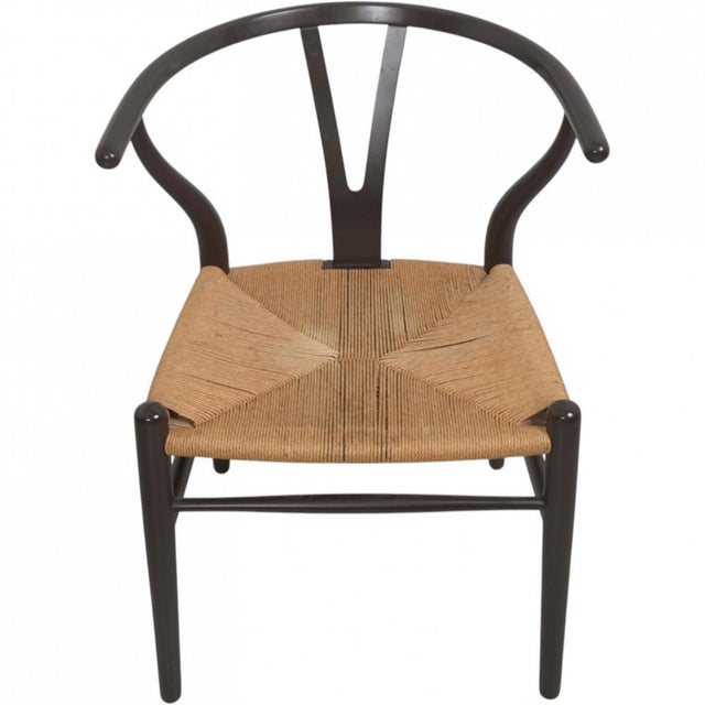 Vintage CH24 Chairs in Brown by Hans Wegner, 1990s, Set of 6 For Sale - Image 3 of 18