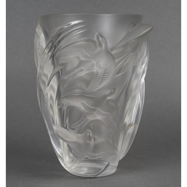 Vintage Martinets Vase from Lalique, 1950s For Sale - Image 13 of 17