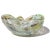 Vintage Murano Silver Leaf Confetti Cut Canes Ribbons Italian Art Glass Decorative Heart Shape Bowl For Sale - Image 10 of 13