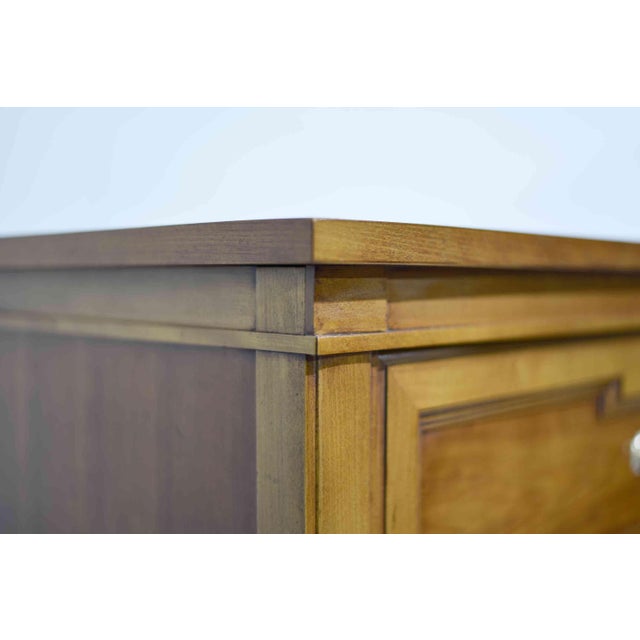 Mid Century Transitional 6-Drawer Chest With Brass Hardware by Thomasville For Sale - Image 11 of 15