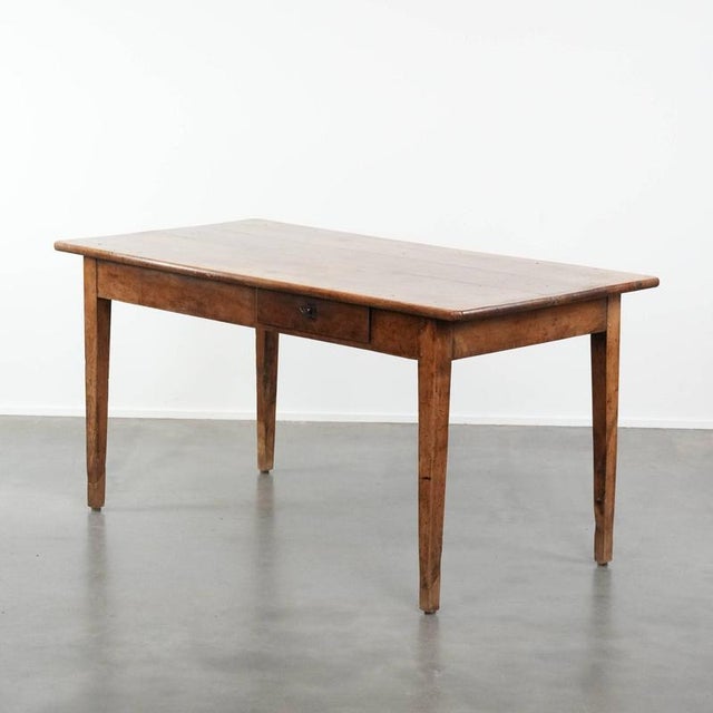 Early 19th Century French Dining Table in Fruit Wood For Sale - Image 18 of 18