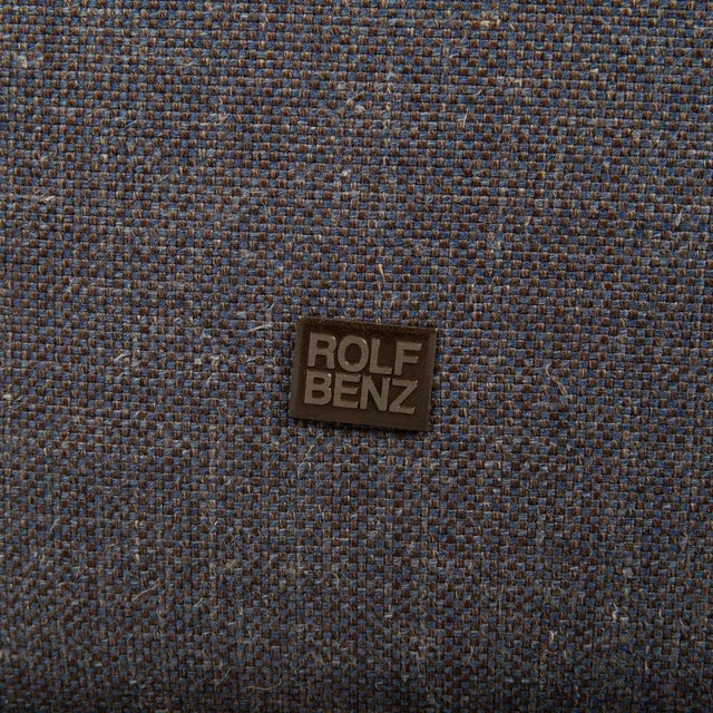 Textile Grey Grata 3-Seater Sofa from Rolf Benz For Sale - Image 7 of 11