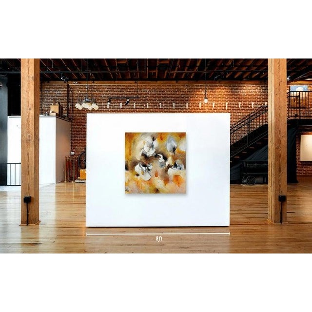 Abstract Daniel Ketelhut, "Convergence" Original Oil on Canvas, 2025 For Sale - Image 3 of 3