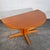 Wood Drop Leaf Round Dining Table, 1960s For Sale - Image 7 of 14