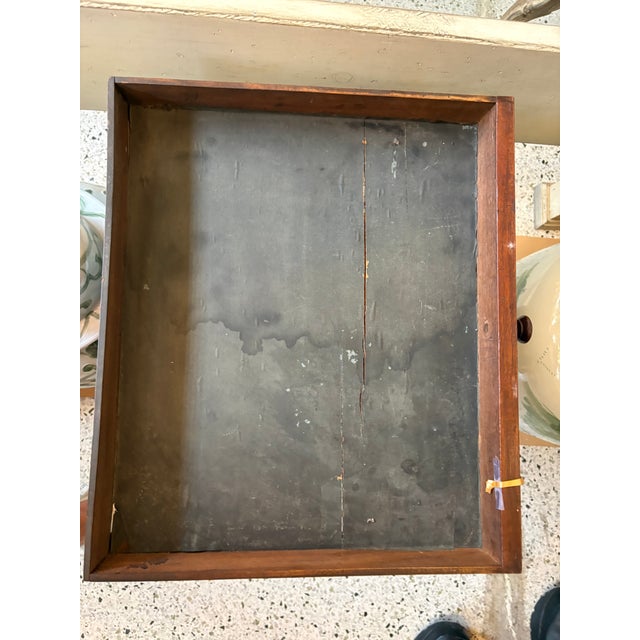 Antique English Mahogany Drop Leaf Table For Sale - Image 9 of 11