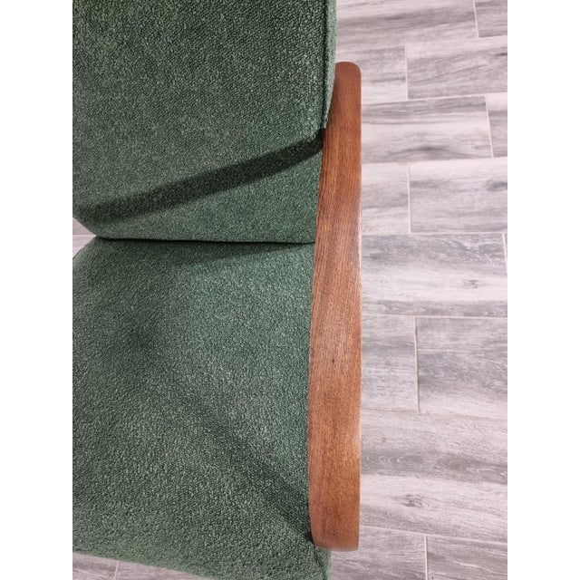 Armchair by Jindrich Halabala, 1940s, in Restored conditions. Designed 1920 to 1949 I have official proof of authenticity...