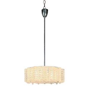 Art Deco, Crystal and Chrome Chandelier, Circa 1930s