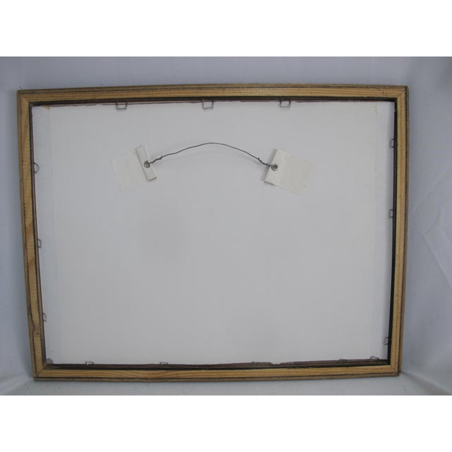 Masayuki Miyata Masakazu Kuwata Japanese Abstract Pagoda Woodblock Print For Sale In Portland, OR - Image 6 of 6