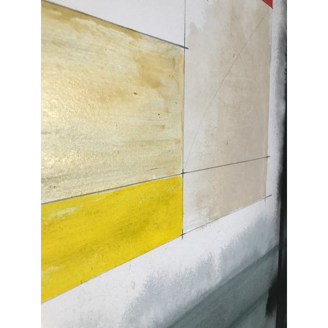 No. 9 of my 2014 series titled, Abstract. This piece is mixed media (watercolor, acrylic, varnish graphite, and marker) on...