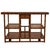 Italian Wood and Vienna Straw Sideboard with Extensions, 1970s For Sale - Image 9 of 9