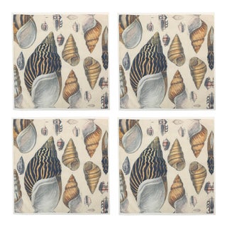 Conch Dinner Napkins - Set of 4 For Sale