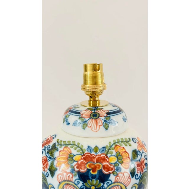 Antique Lamp from Royal Tichelaar Makkum For Sale - Image 3 of 6