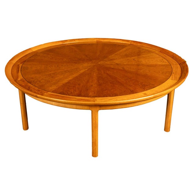 American Mid Century Modern 54" Circular Coffee Table by Tomlinson Sophisticate, 1959 For Sale In Portland, OR - Image 6 of 13