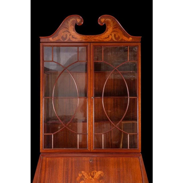 Mid-Century Trumeau Bookcase or Cabinet by Paolo Buffa, 1940 For Sale - Image 6 of 18