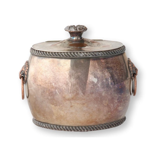 English Circa 1820 Georgian Sheffield Tea Caddy For Sale - Image 3 of 6