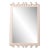 Fleur Home Garden District Laurel Rectangle Mirror in Pink Ground, 36x48 For Sale