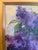 1980s Original Oil on Canvas Lilacs in a Nantucket Basket by Ann Gibb For Sale In New York - Image 6 of 8