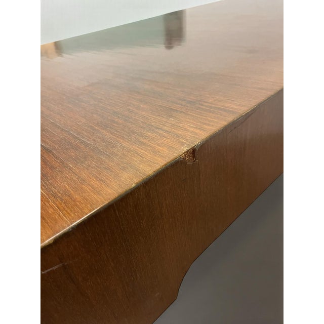 Large Double-Sided Ministers Desk in Varnished Rosewood by Claude Gaillard for Ligne Roset, 1970s, Set of 2 For Sale - Image 16 of 18