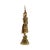 Thai Artist, Standing Buddha, 1800s, Bronze and Gold Leaf For Sale - Image 4 of 11