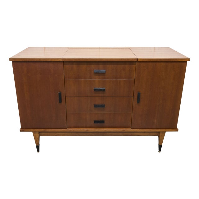 Vintage Teak Dressing Table, 1960s For Sale