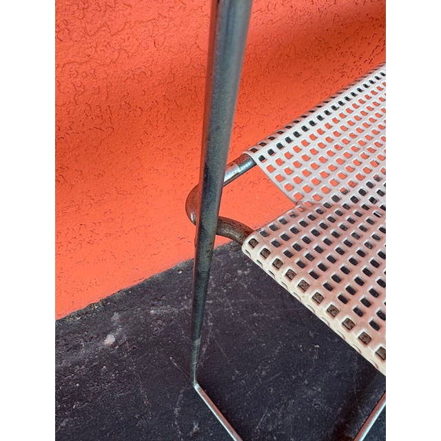 Mid-Century Modern Italian X-Line Chairs Attributed to Niels Jorgen Haugesen For Sale - Image 3 of 13