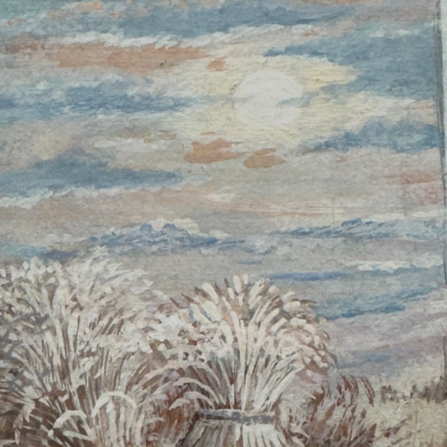 Vintage Original Tempera Bread Loaf Still Life Painting For Sale - Image 9 of 11