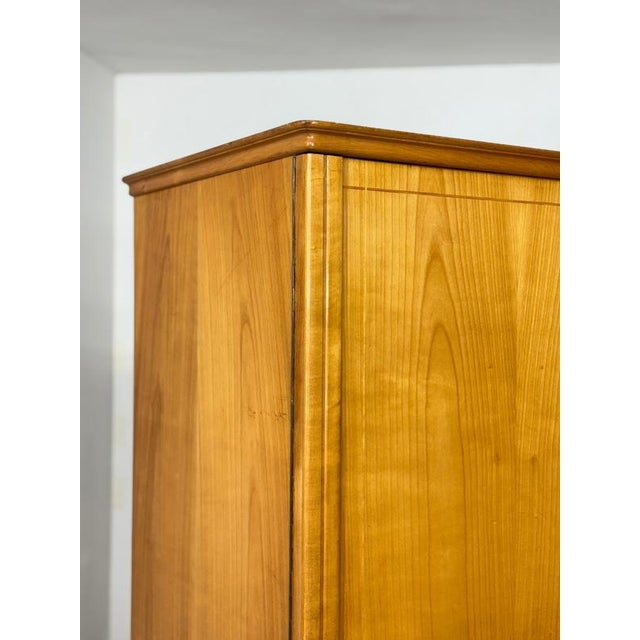 Wood Large Vintage Wardrobe in Wood For Sale - Image 7 of 11