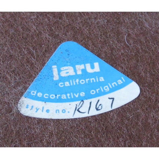 LargeScaled American 1960's Jaru Pottery BottleForm TealGlazed Vase