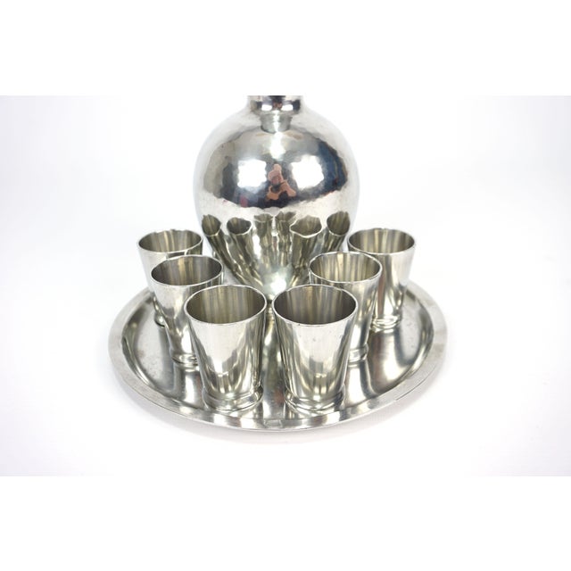 1960s Bauhaus Liqueur Set by Karl Raichle, 1930s For Sale - Image 5 of 17