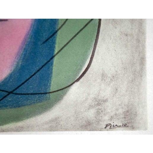 Modern Pablo Picasso Lithograph "Portrait of a Lady" Signed | Limited Edition For Sale - Image 3 of 3
