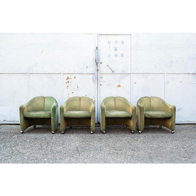 PS142 Chairs by Eugenio Gerli and Mario Cristiani for Tecno, 1960, Set of 4 For Sale - Image 11 of 11