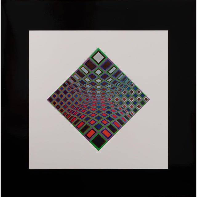 Victor Vasarely, OND KETT, Etching For Sale