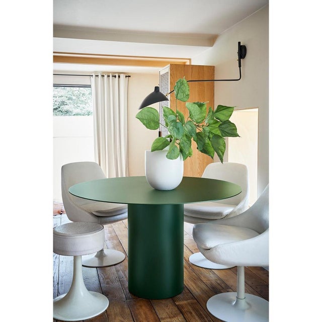 Ibiza Dining Table in Metal by Laurence Du Tilly For Sale - Image 6 of 8